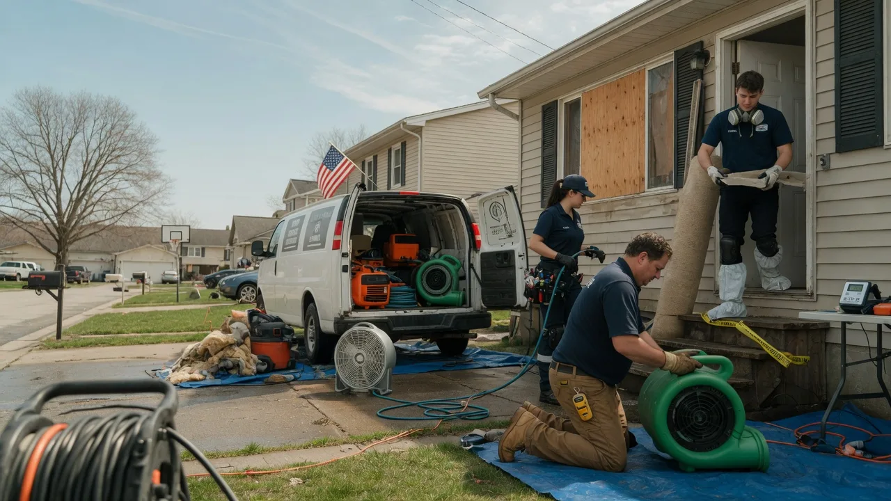 Water Damage Restoration in Round Lake Beach, IL near me